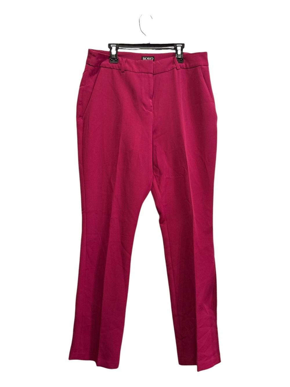 Soho Magenta Straight Leg Dress Pants.  Size 8